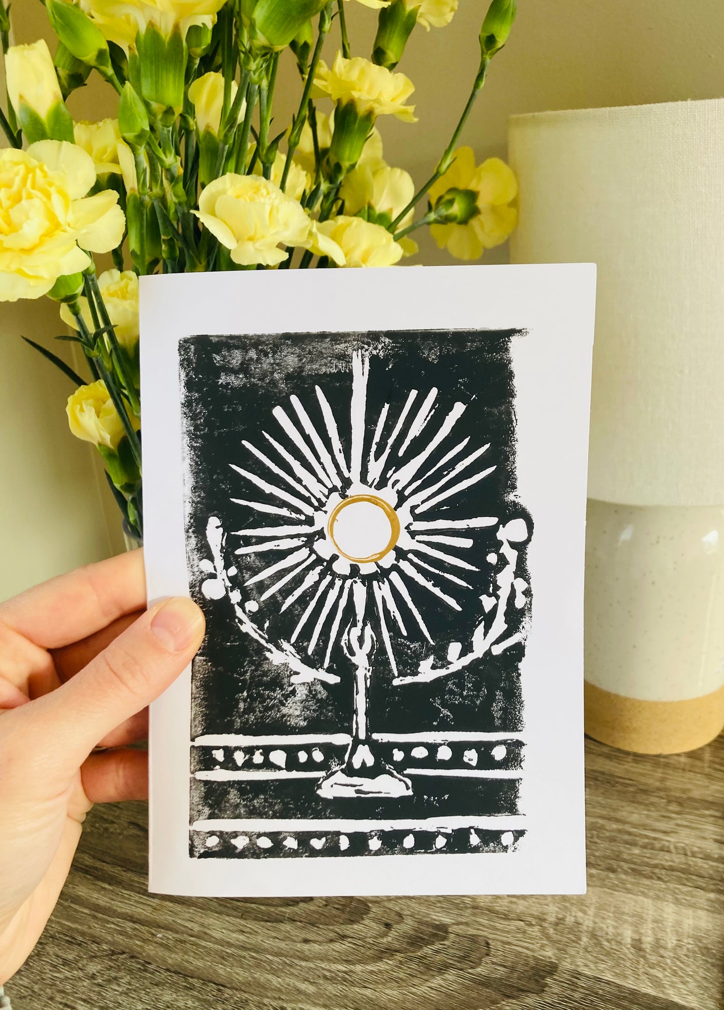 Adoration Greeting Card