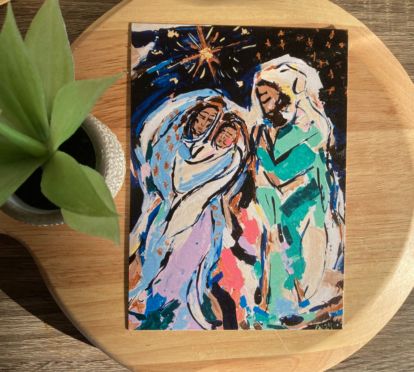 *A Very Chapel House Art Winter Collection: Nativity Card