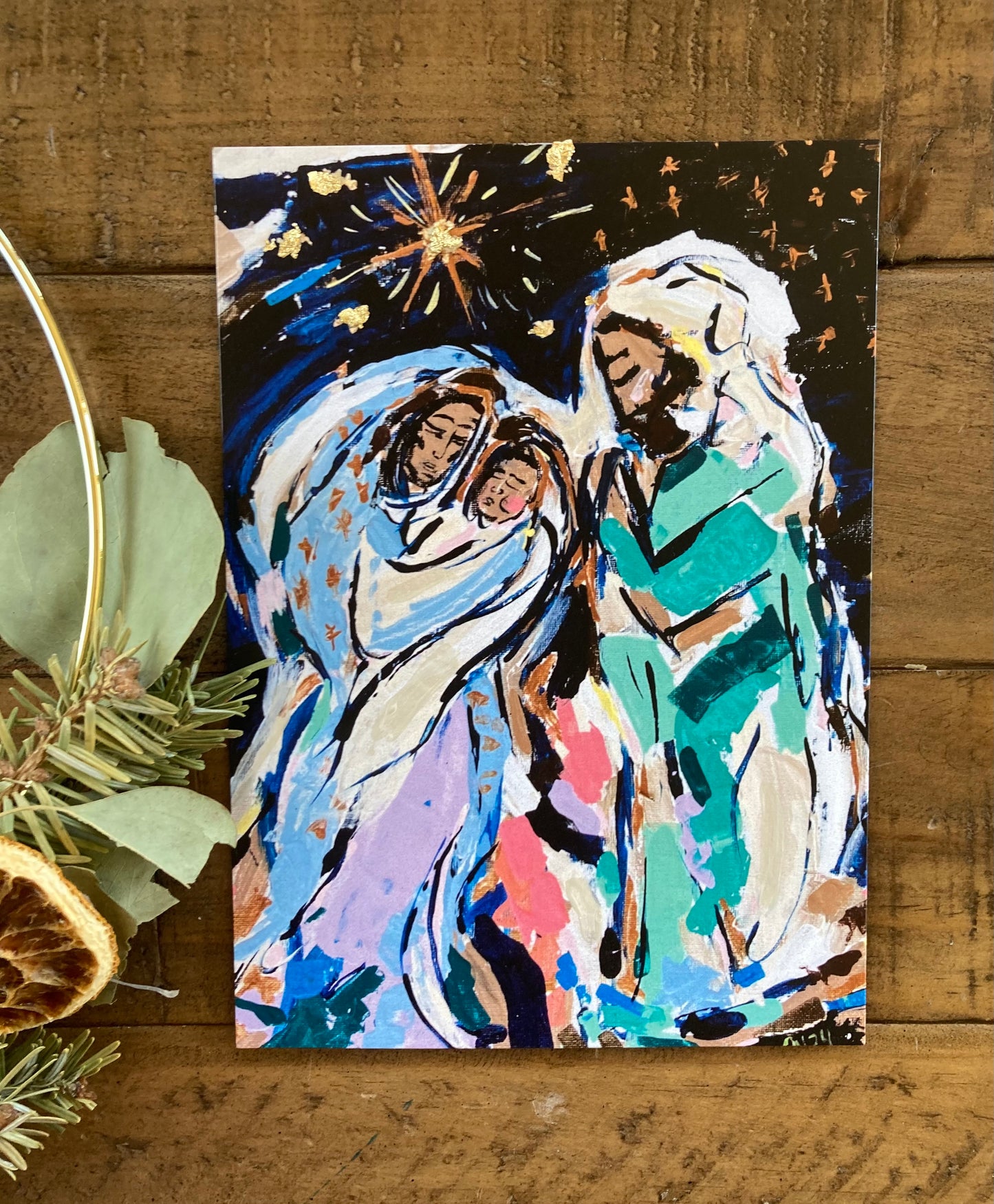 *A Very Chapel House Art Winter Collection: Nativity Card