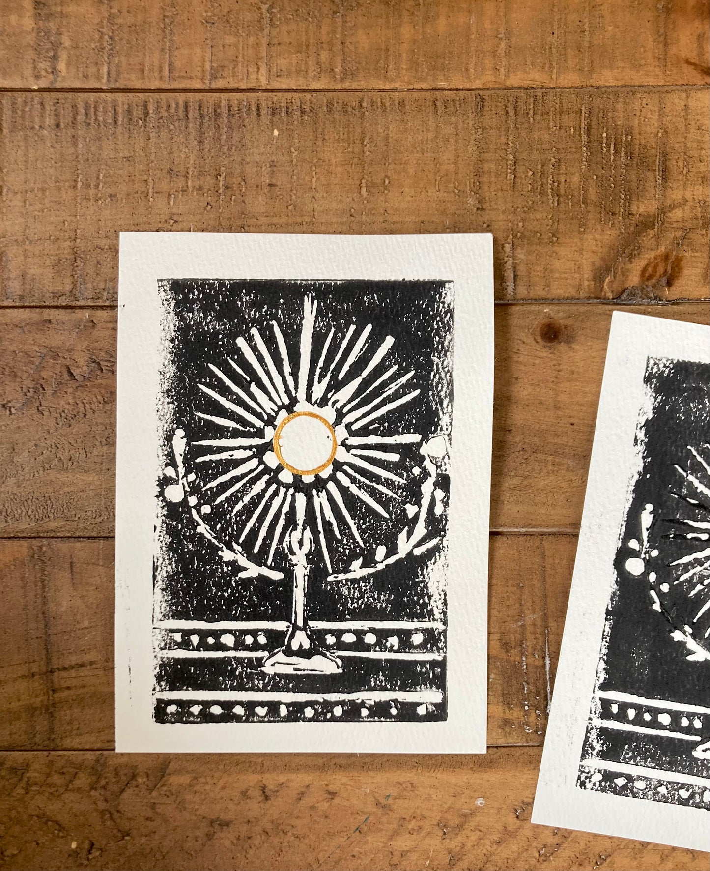 Adoration block prints