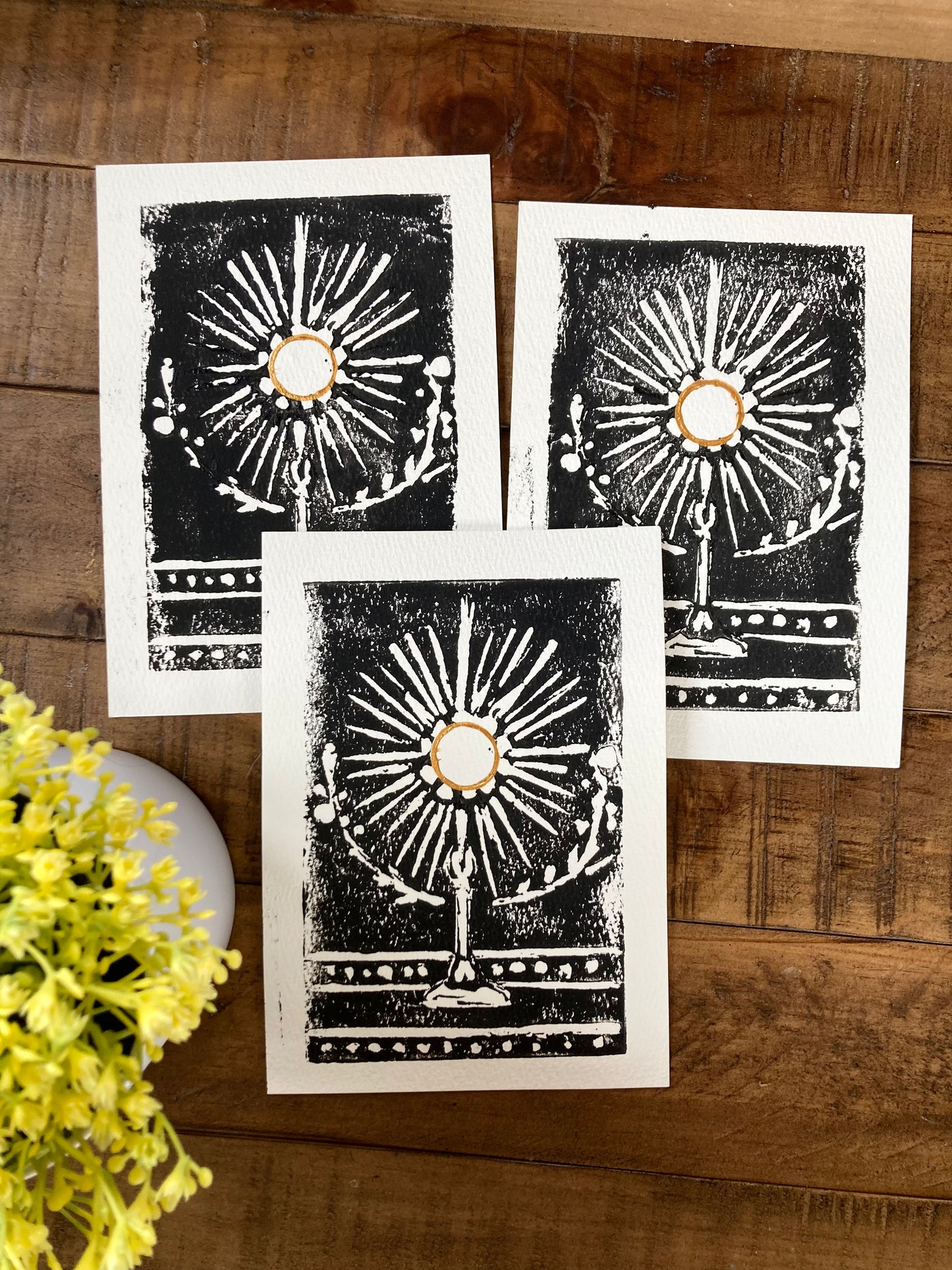 Adoration block prints