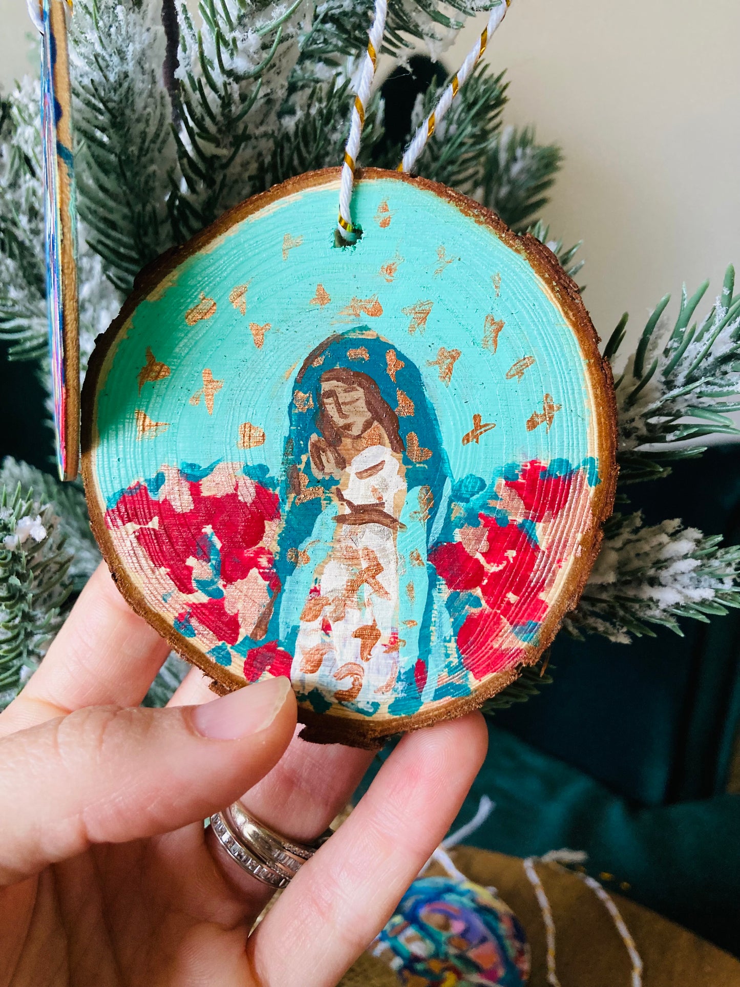 Chapel House Art’s Hand painted Ornaments