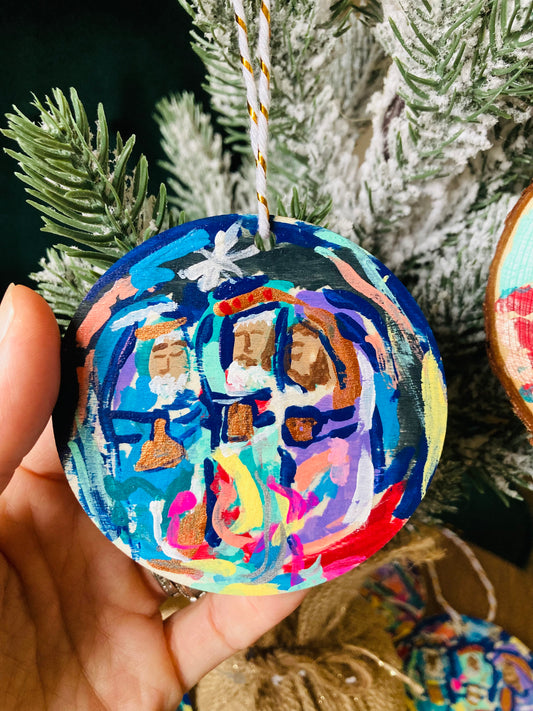 Chapel House Art’s Hand painted Ornaments
